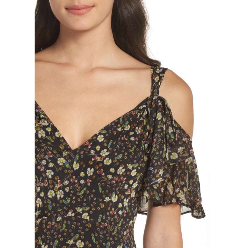 HP⭐️NWT French Connection Cold Shoulder Maxi Dress - Picture 5 of 8